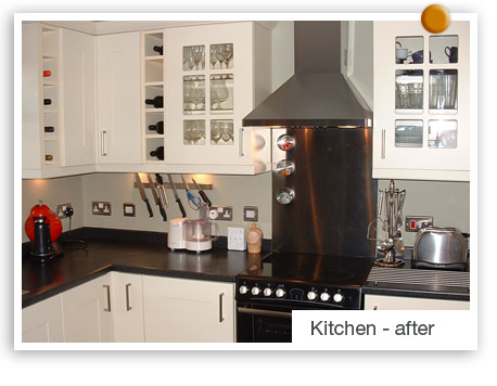 kitchen after